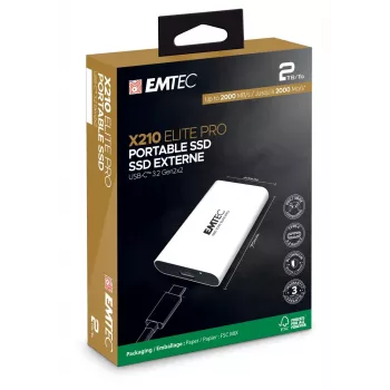 Przenośny dysk SSD EMTEC X210 3.2 Gen2 2 TB