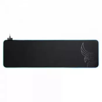L33T Gaming 160406 Asar Bardagi XXL RGB Podkładka pod mysz gamingowa, szybka powierzchnia. 920 x 294 x 3 mm, Czarny