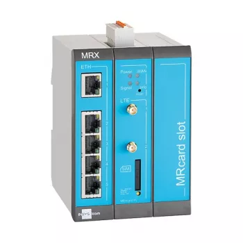 Router 4G INSYS icom MRX3 LTE z Fast Ethernet, routing BGP/OSPF/RIP, bezpieczeństwo IPSec/SNMP/SSH