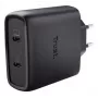 Ładowarka Trust Maxo 65W 2-portowa USB-C GaN szybkie ładowanie czarna