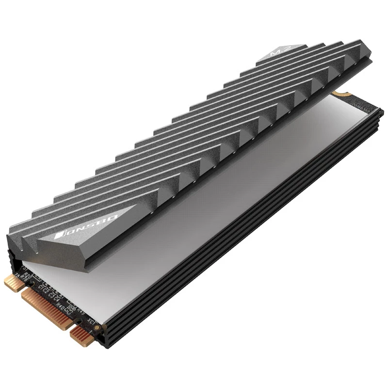 Radiator Jonsbo M.2-3 szary Czarny Szary 24.4mm 73mm 9.6mm