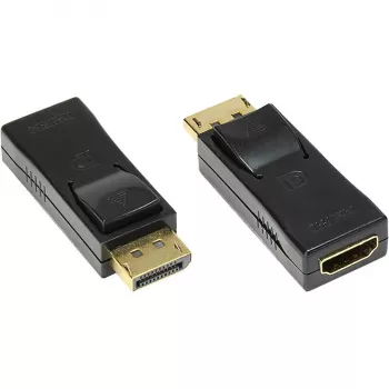 Adapter HDMI - DisplayPort Alcasa HDMI - DisplayPort M/Ż Czarny