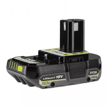 Ryobi RB18L25, akumulator, litowo-jonowy (Li-Ion), 2,5 Ah, 18 V, czarny, zielony, 1 szt.
