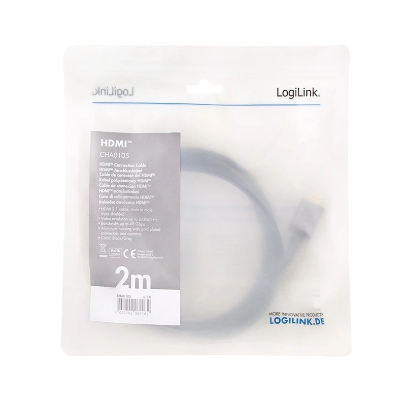 Kabel HDMI LogiLink CHA0105 2m
