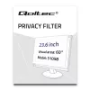 Filtr prywatyzujący do wyświetlacza Qoltec 51058 59.9 cm (23.6 cala) Monitor