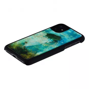 Etui na smartfona iKins do iPhone 11 — wzór Czarny Camille, etui ochronne
