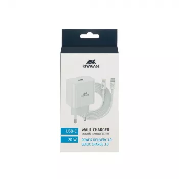Ładowarka mobilna WALL/biały PS4101 WD5 Rivacase