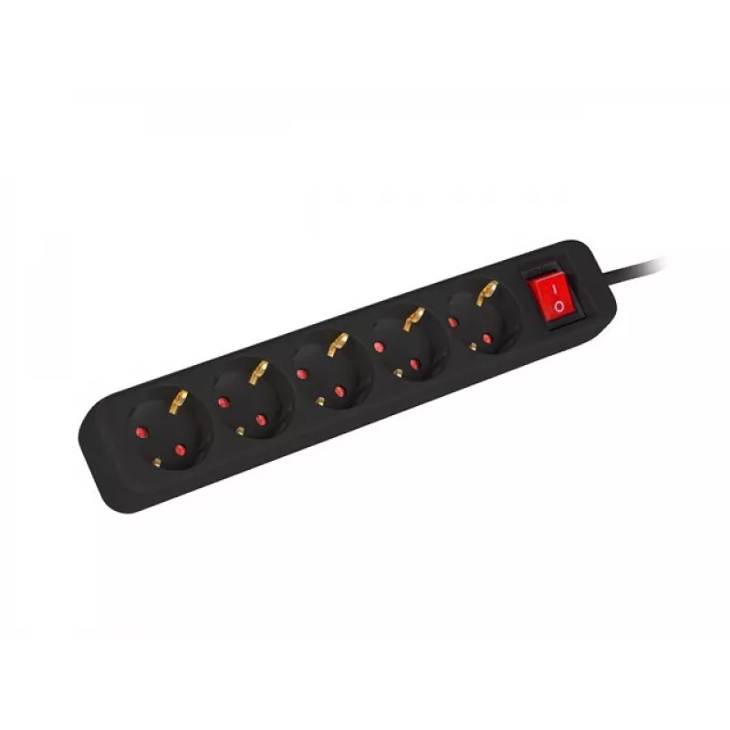 Listwa przedłużacz 1,5m 5x230V PS1-05F-0150-B