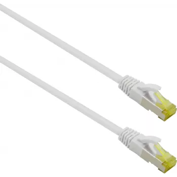 Kabel sieciowy Helos 263812 0.25m Cat6a S/FTP biały
