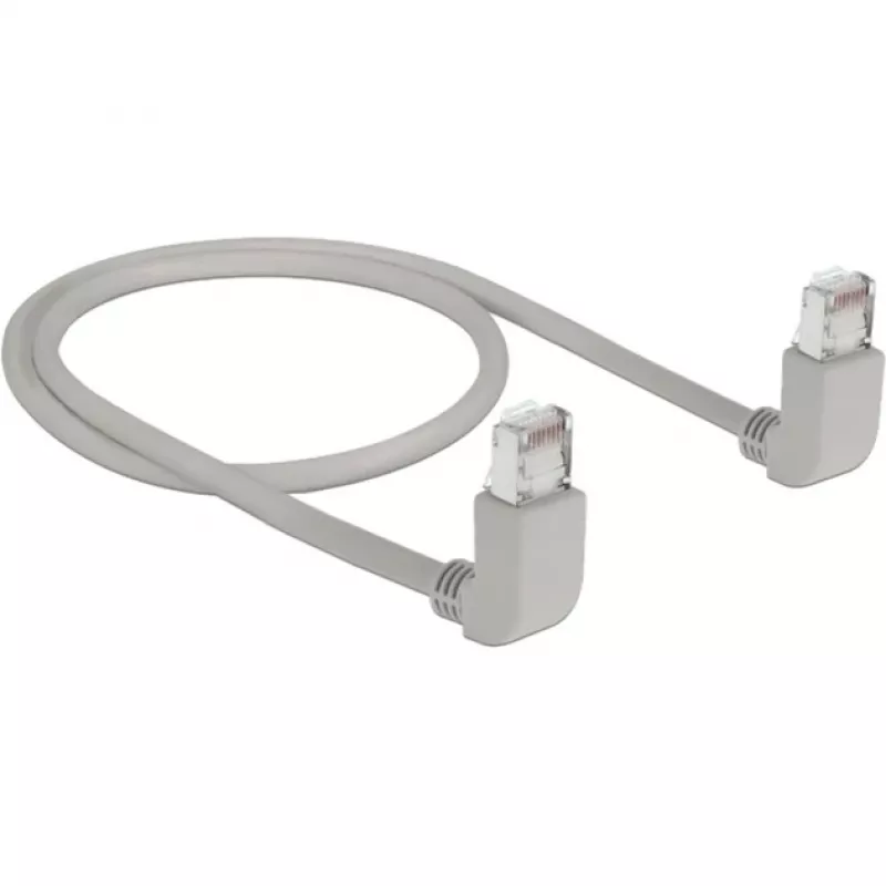 Kabel sieciowy DeLOCK 83513 RJ-45 Cat6a 0,5 m Szary