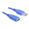 Kabel USB DeLOCK USB 3.0-A M/F 1m
