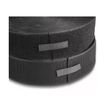 DeLOCK Wytrzymała taśma rzepowa 15 m x 50 mm czarna