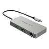 Koncentrator interfejsów HYPER HDMB2 USB 3.2 Gen 1 (3.1 Gen 1) Type-C 5000 Mbit/s Stal nierdzewna