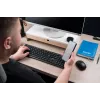 Klawiatura Savio KB-02 do domu/biura USB QWERTY Czarna