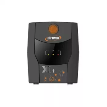 Infosec UPS line‑interactive INF_661147 1300 VA / 720 W, 6x IEC C13, AVR, USB, tower, Czarny