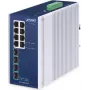 PLANET IP30 Przemysłowy 8-portowy niezarządzalny przełącznik Gigabit Ethernet