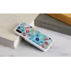 Etui na telefon iKins do iPhone XS / iPhone X S – białe etui ochronne poppin rock