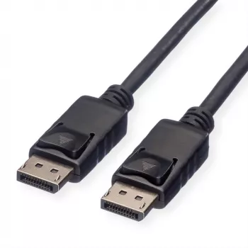 Kabel DisplayPort ROLINE 11445764 5 m Czarny Złącze 1 DisplayPort Złącze 2 DisplayPort
