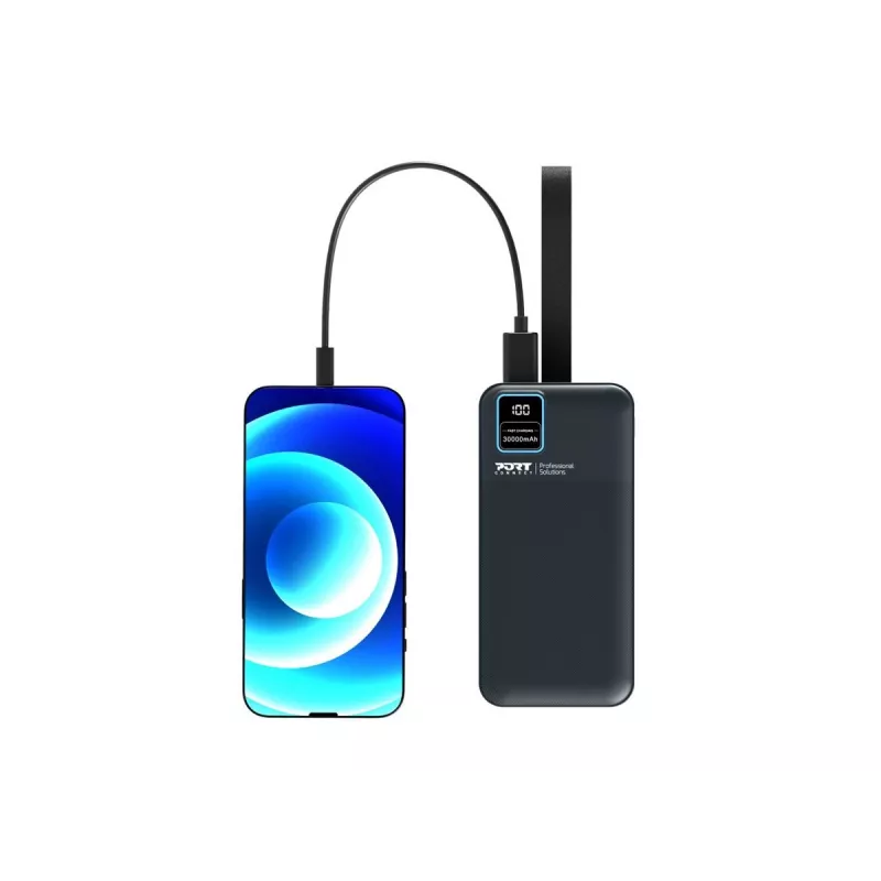 Przenośna Ładowarka Port Designs 907003 30000 mAh