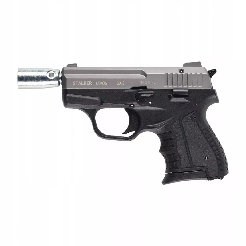 Pistolet alarmowy STALKER M906 BAS .22 Long Blank (6 mm) tytanowy