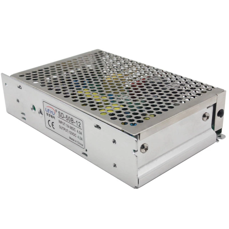 Przetwornica napięcia DC/DC Extralink SD-50C-24 48V→24V 50W Pasywne chłodzenie Obudowa metalowa