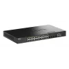 D-Link 28-portowy Gigabitowy Stackowalny Zarządzalny Switch PoE+ z 4 portami 10G SFP+
