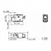 METZ CONNECT BTR C6Amodul K 180° - Modulare Anschlusseinheit - RJ-45 (130B21-E)