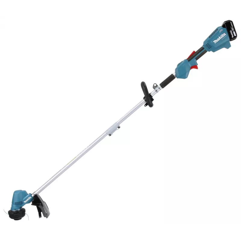 Makita DUR192LRT1, podkaszarka do trawy, rękojeść typu J, 6000 obr./min, czarna, turkusowa, 30 cm, 87,8 dB