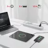 Listwa zasilająca MACLEAN MCE395 W — 5 gniazd, 3× USB A, 110–240 V AC, 2,1 A USB, maks. 2500 W, biała, kabel 1,5 m