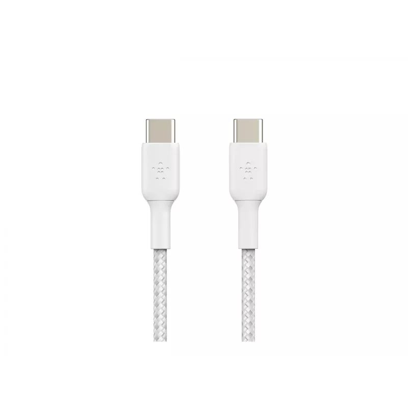 Belkin BOOST CHARGE - Kabel USB - 24-pin USB-C (M) do 24-pin USB-C (M) - USB 2.0 - 2 m - Biały