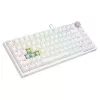 Klawiatura gamingowa Savio ASTRAL WHITE JADE USB QWERTY US International