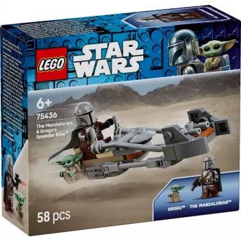 LEGO STAR WARS 75436 Speeder Bike Mandalorianina i Grogu