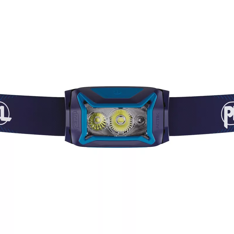 Latarka na opaskę Petzl Actik Core niebieski LED 100 lm USB ładowalna