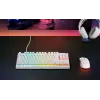 Klawiatura SteelSeries Apex 3 TKL US, biała