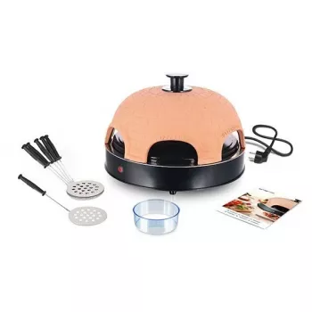 Maszynka do pizzy Emerio PO-115984 6 pizz 1200 W Czarno-pomarańczowy