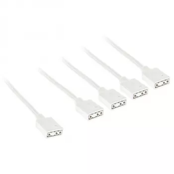 kabel rozgałęźny ARGB Kolink PGW-AC-KOL-157 30 cm biały do złączy 3-pin 5V ARGB