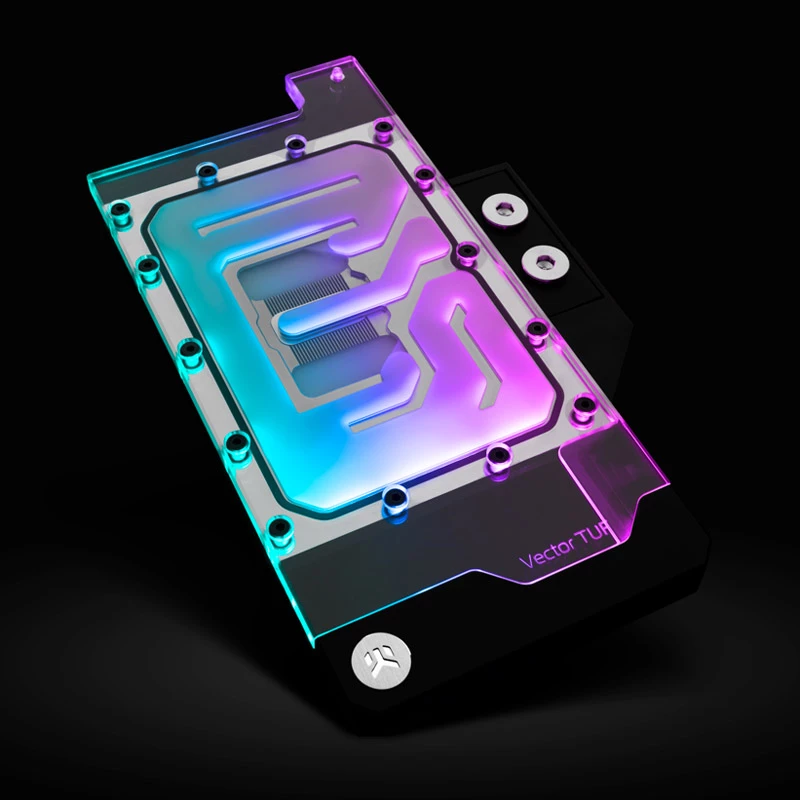 Blok wodny EK Water Blocks Akryl Miedź Czarny Nikiel Przezroczysty
