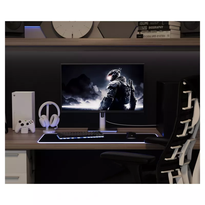 JAPANNEXT JN-I270FHD200F-HSP monitor komputerowy 68,6 cm (27 cali) 1920 x 1080 pikseli Full HD LED Srebrny