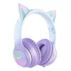 Zestaw słuchawkowy Onikuma B90 Gaming headset Niebieski/Fioletowy