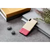 etui na smartfona man and wood dla iPhone XS Max — biały miss match