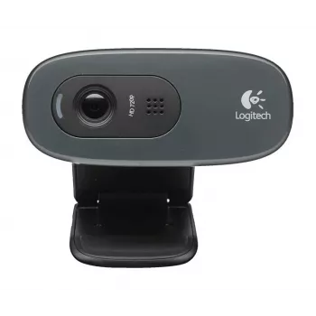 Logitech HD Webcam C270 - Kamera internetowa - Kolor - 1280 x 720 - Audio - USB2.0 (960-000582)