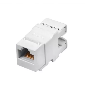 Q-LANTEC MKN-U6-1 złącze przewodowe RJ45 UTP Kategoria 6 nieekranowane białe