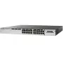 Przełącznik sieciowy Cisco Catalyst WS-C3850-24U-S-RFB — zarządzany L2/L3, 24x Gigabit PoE RJ-45, 1U, stal nierdzewna