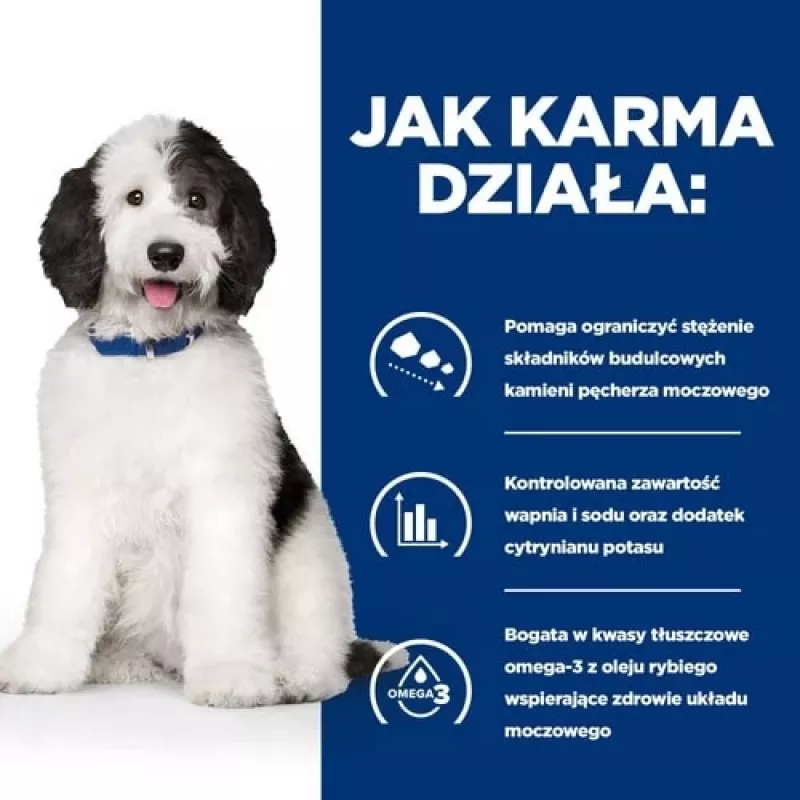HILL'S PRESCRIPTION DIET Canine c/d Multicare Sucha karma dla psów Kurczak 12 kg