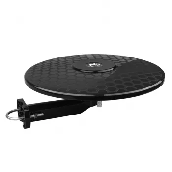 Dookólna aktywna antena telewizyjna MACLEAN MCTV-102, DVB-T/T2 HEVC, 174–230 i 470–698 MHz, zasilanie USB 5V, 75 Ω, zewnętrzna/wewnętrzna
