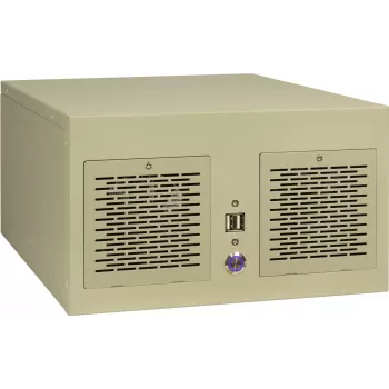 Mini obudowa serwerowa INTER-TECH IPC S34 z 2x USB 2.0 i 2 wentylatorami 80 mm