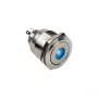 DimasTech włącznik/przycisk wandaloodporny 25 mm Silverline Dot RGB PD212