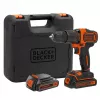 Wiertarka Black & Decker BDCHD18KB-QW bezkluczykowa Czarno-Pomarańczowa