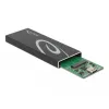 Obudowa SSD DeLOCK 42003 Zewnętrzna obudowa na dysk M.2 SATA SSD z USB typu C