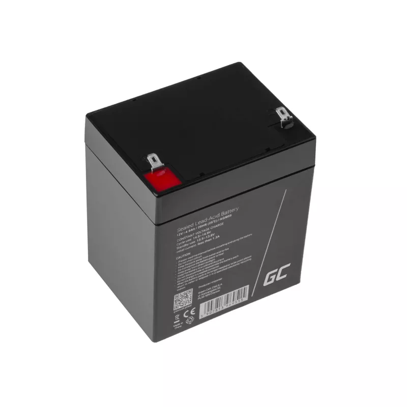 Akumulator AGM kwasowo-ołowiowy VRLA - 12V - 4Ah